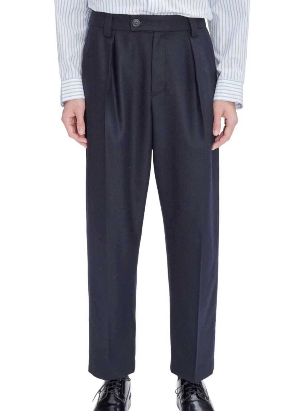 Unisex A.P.C. Pantalon Renato Navy Trousers – FR 36 (US XS/S)